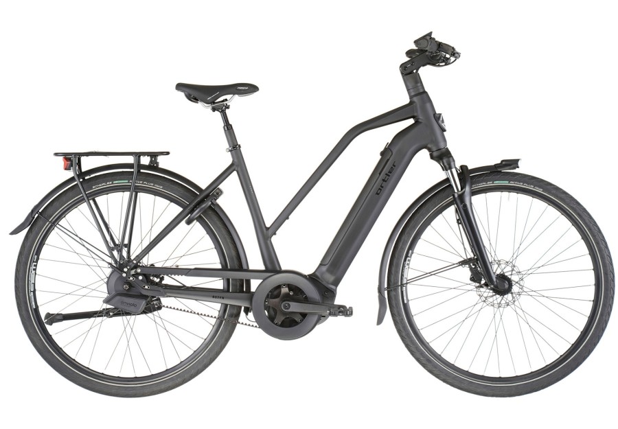 E-Bikes Trekking | Ortler Ortler Bozen Premium Ltd Trapez Schwarz