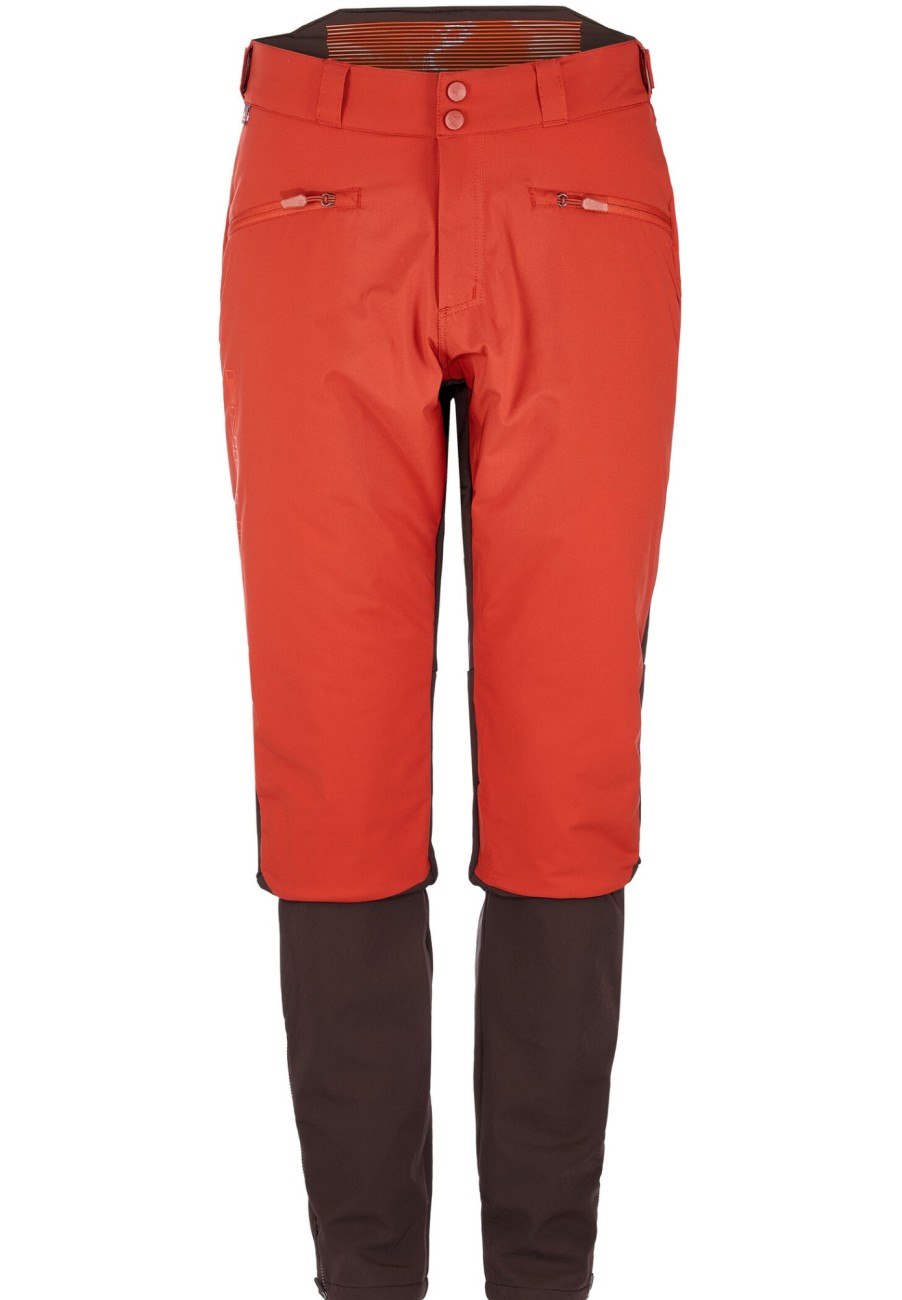 Hosen Lang | Endura Endura Mt500 Freezing Point Hose Herren Orange/Braun