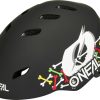 Trekking- & Cityhelme | O'Neal O'Neal Dirt Lid Helm Jugend Schwarz/Weis