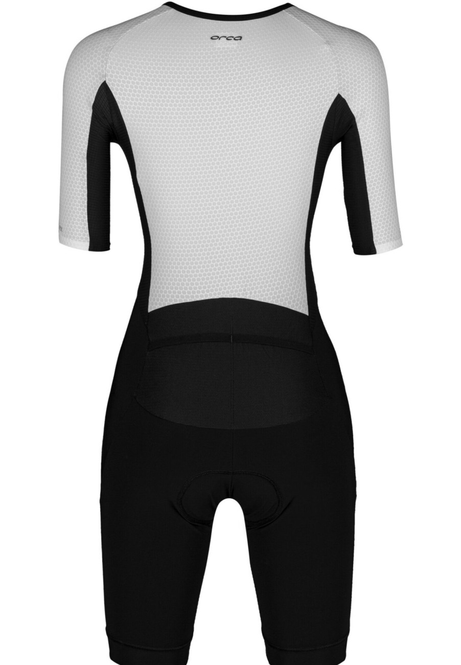 Triathlonanzuge | ORCA Orca Athlex Aero Racesuit Damen Schwarz/Weis