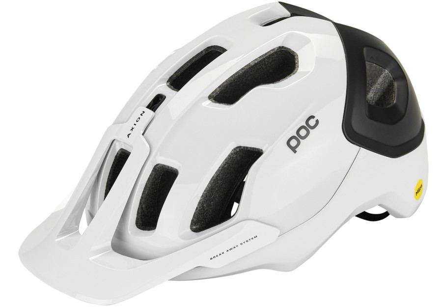 Enduro Helme | POC Poc Axion Race Mips Helm Weis