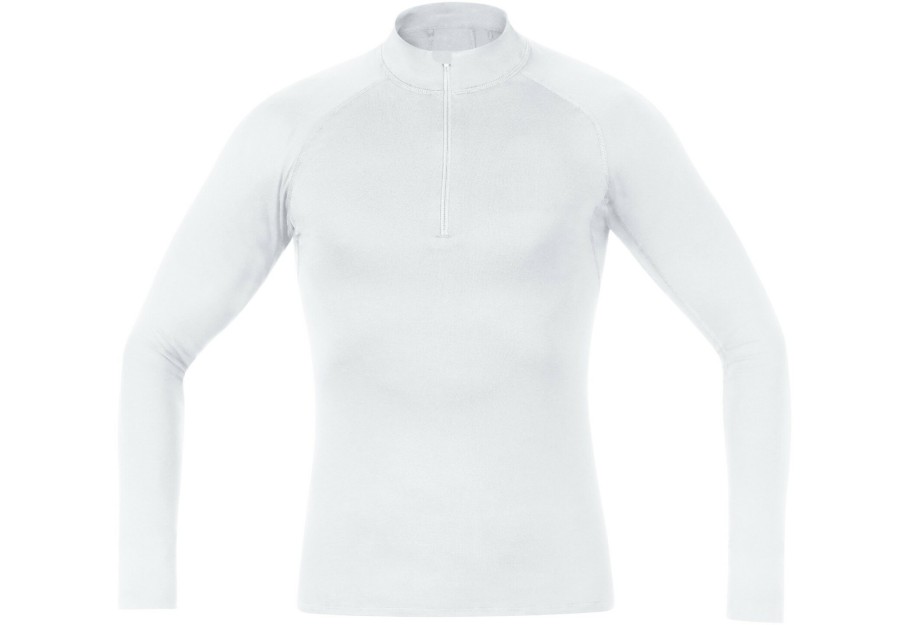 Langarm Shirts | GOREWEAR Gorewear Base Layer Thermo Rollkragenshirt Herren Weis