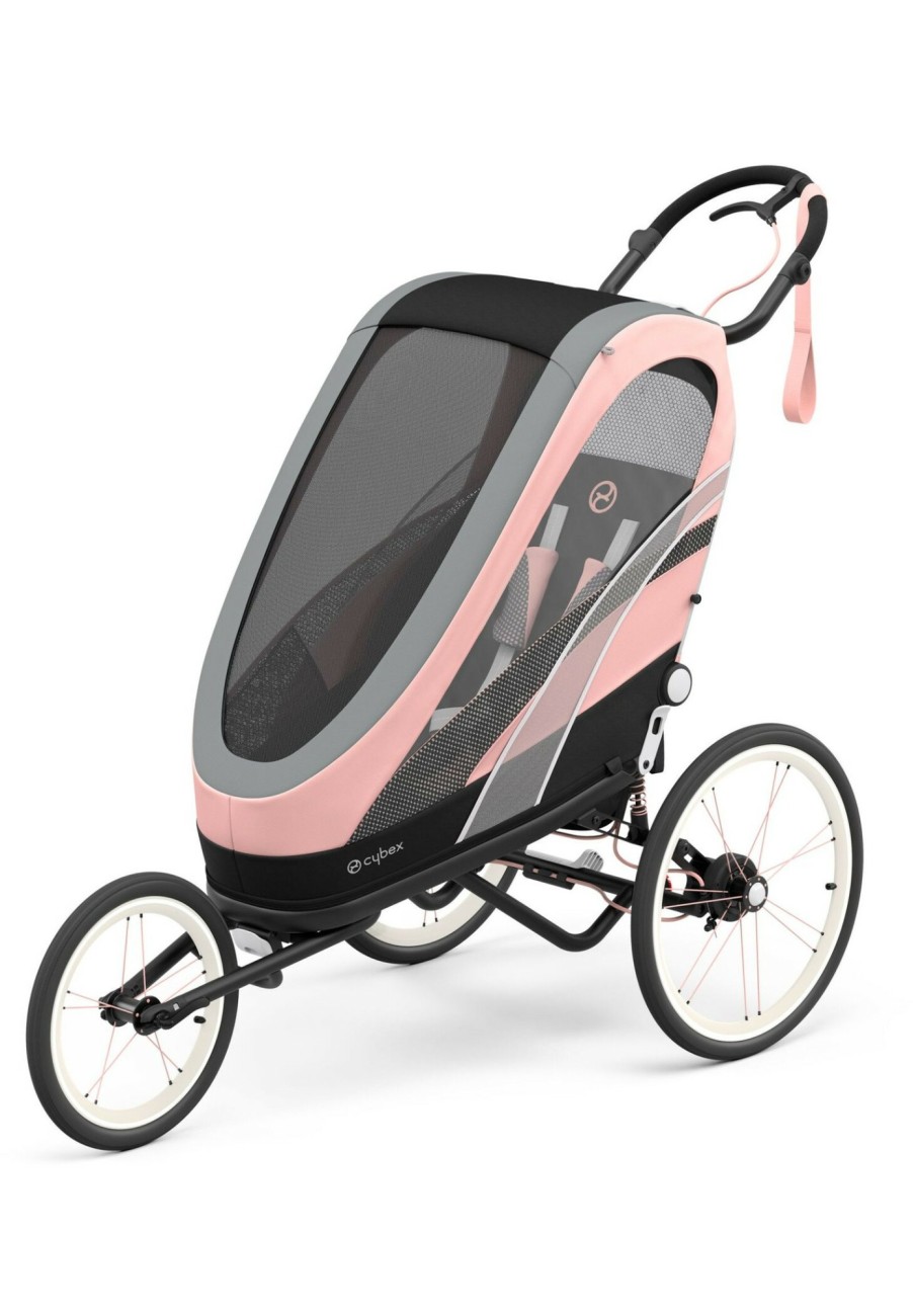 Anhanger & Buggys | CYBEX Cybex Zeno Kabine Fur Kinderanhanger Pink/Schwarz