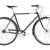 City Herrenrader | Creme Creme Caferacer Doppio Diamant 7-Fach Blau