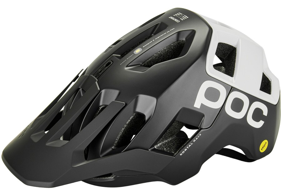 Enduro Helme | POC Poc Kortal Race Mips Helm Schwarz/Weis