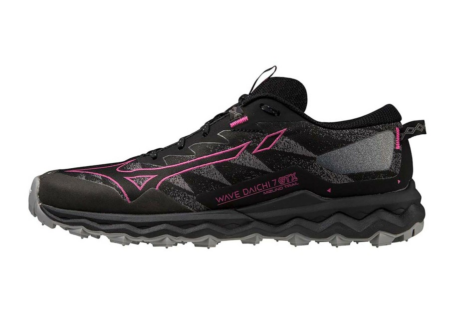 Laufschuhe | Mizuno Mizuno Wave Daichi 7 Gtx Schuhe Damen Schwarz