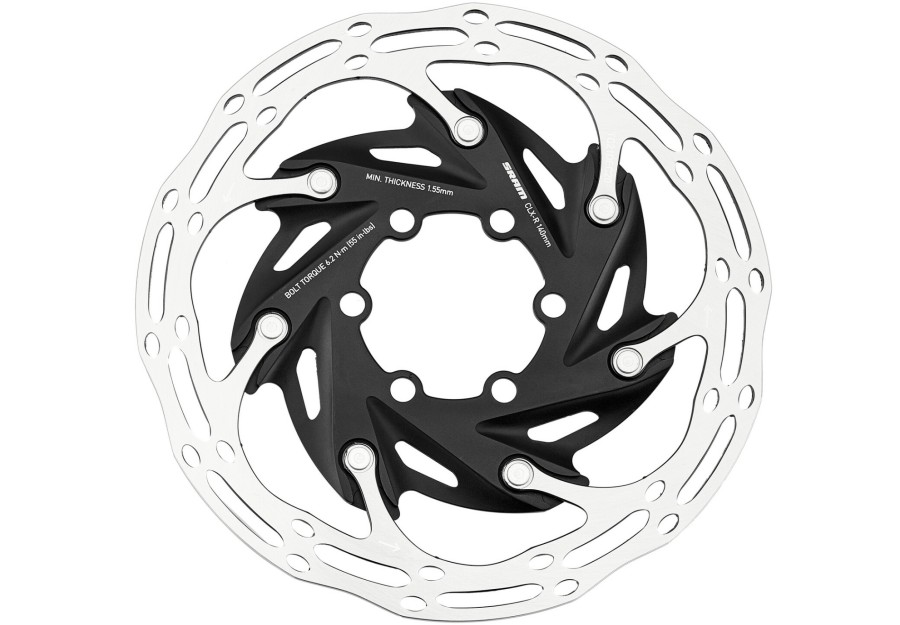 Bremsen | SRAM Sram Centerline Xr Rotor Bremsscheibe Zweiteilig Abgerundetes Profil 6-Loch Schwarz/Silber