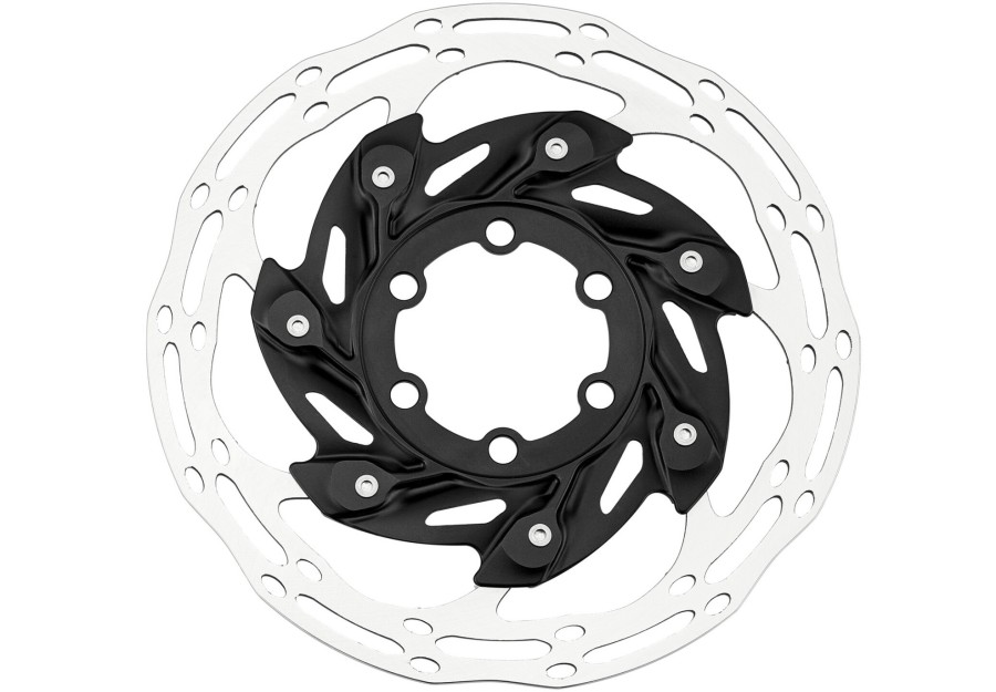 Bremsen | SRAM Sram Centerline Xr Rotor Bremsscheibe Zweiteilig Abgerundetes Profil 6-Loch Schwarz/Silber