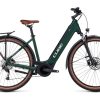 E-Bikes Trekking | Cube Cube Touring Hybrid One 500 Easy Entry Grun/Schwarz