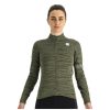 Trikots Langarm | Sportful Sportful Supergiara Thermo Trikot Damen Oliv