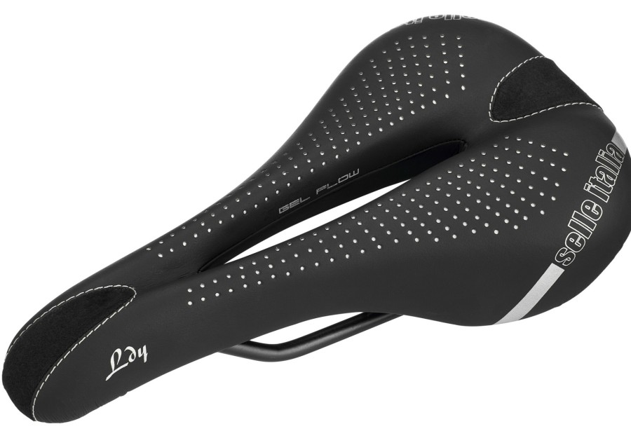 Sattel | Selle Italia Selle Italia Gel Flow Sattel Damen Schwarz