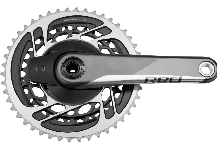 Leistungsmesser | SRAM Sram Red Axs Quarq D1 Powermeter Kurbelgarnitur 46-33 Zahne Dub Schwarz