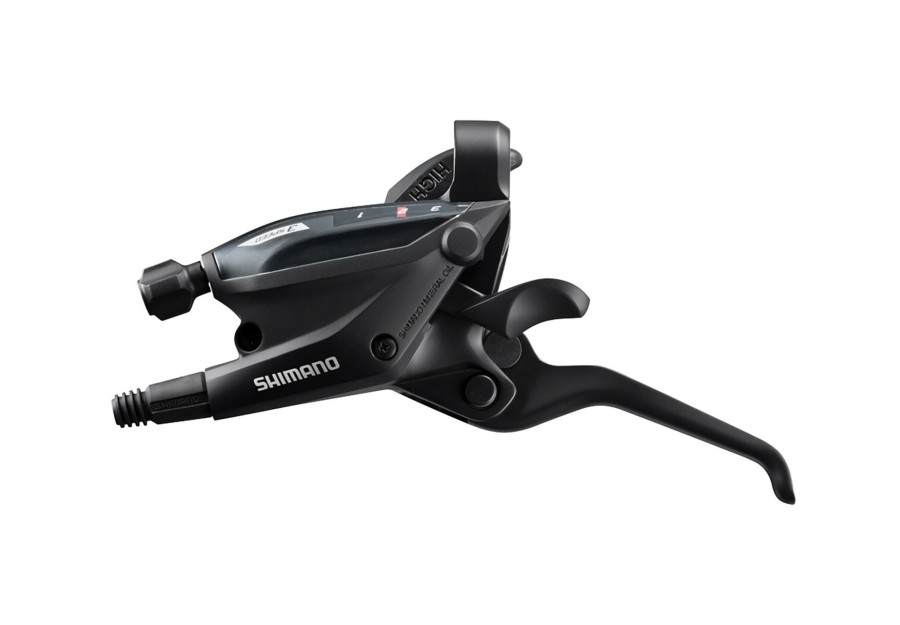 Schaltung | Shimano Shimano St-Ef505 Schalt-/Bremshebel Links 3-Fach Schwarz