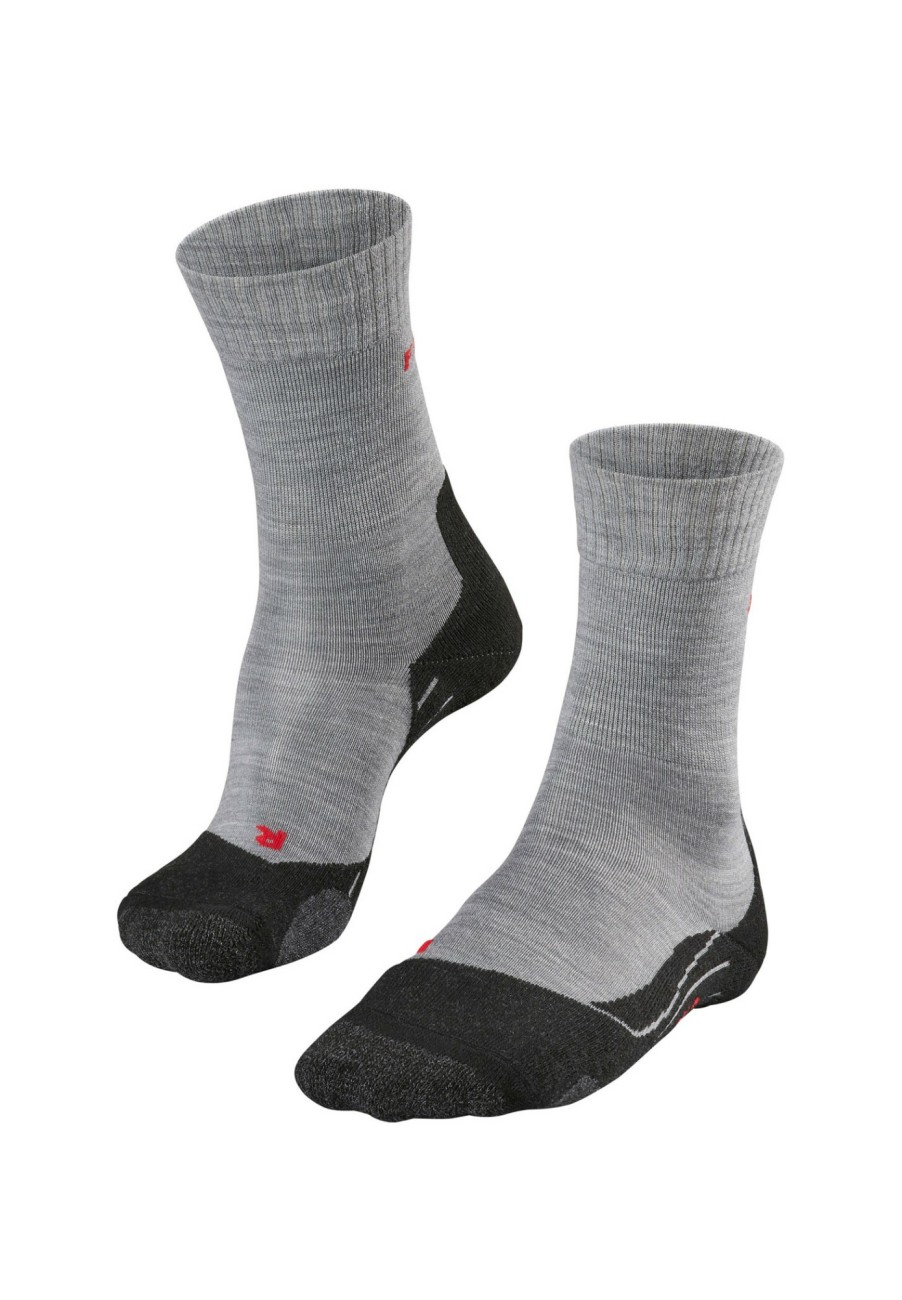 Socken | Falke Falke Tk2 Crest Trekking Socken Damen Grau