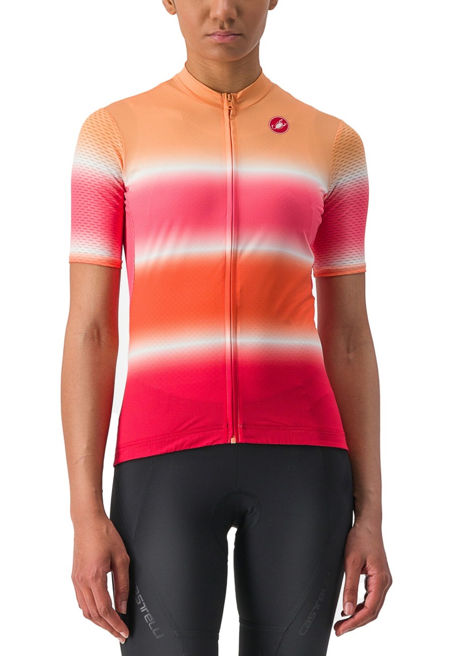 Trikots Kurzarm | Castelli Castelli Dolce Trikot Damen Bunt