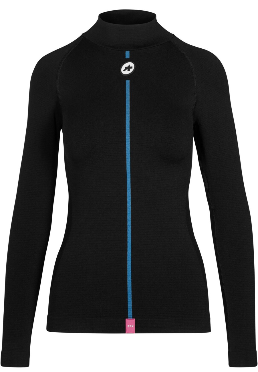 Langarm Shirts | ASSOS Assos Winter Langarm Skin Layer Damen Schwarz