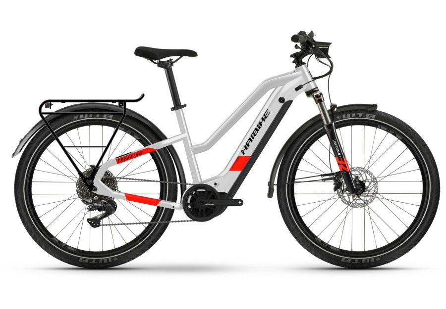 E-Bikes Trekking | HAIBIKE Haibike Trekking 7 Trapez Grau