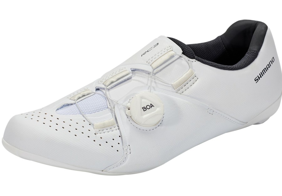 Gravel-Schuhe | Shimano Shimano Sh-Rc3 Fahrradschuhe Weis