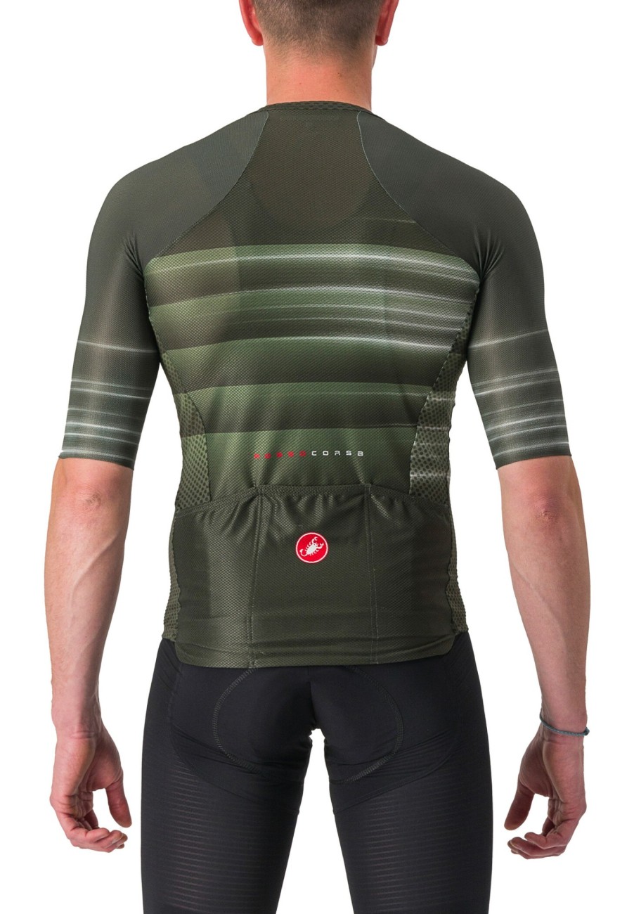 Trikots Kurzarm | Castelli Castelli Climber'S 3.0 Sl2 Trikot Herren Oliv