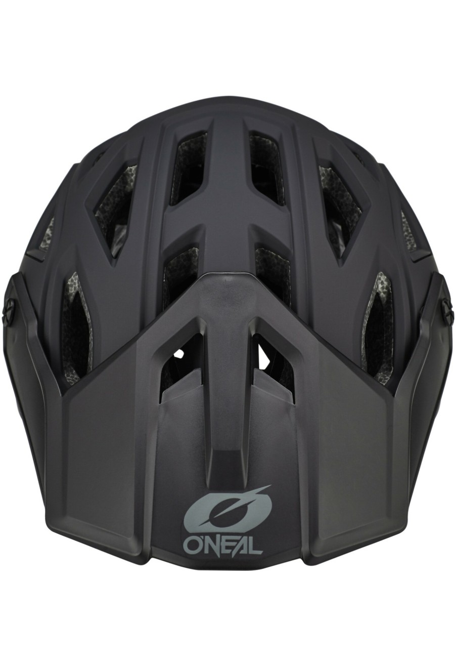 Enduro Helme | O'Neal O'Neal Pike 2.0 Helm Solid Schwarz/Grau