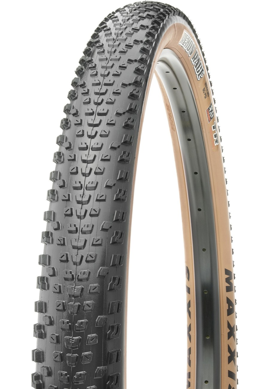 Tubeless | Maxxis Maxxis Rekon Race Faltreifen 29X2.35" Dual Exo Tr Tanwall Schwarz/Beige