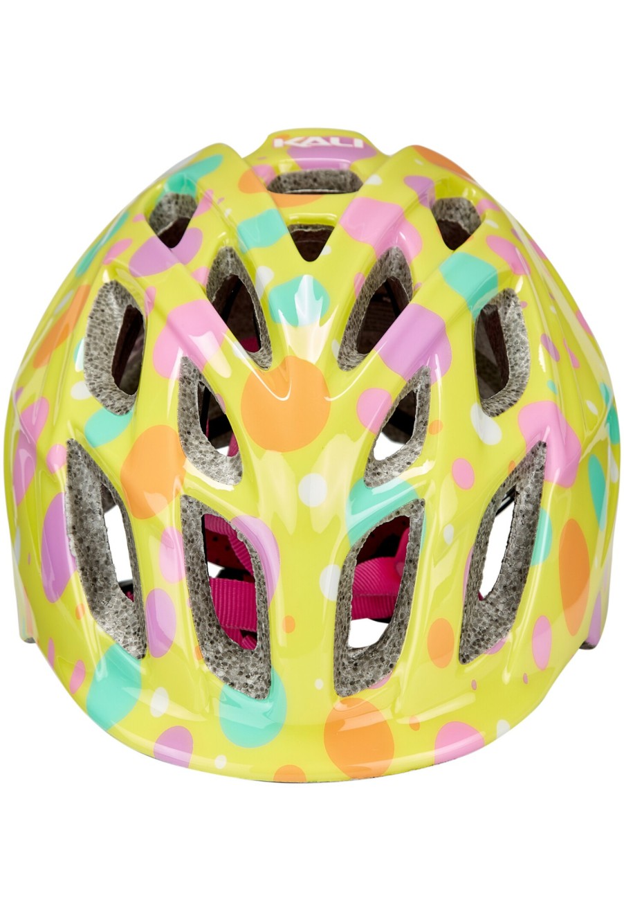 Kinderhelme | Kali Kali Chakra Lighted Confetti Helm Kinder Gelb