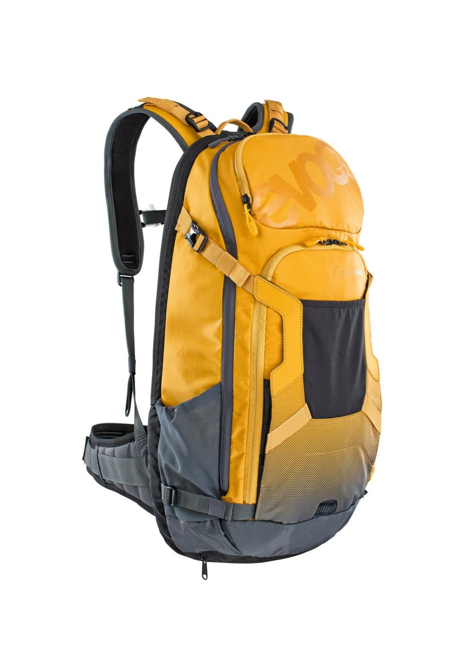 Rucksacke & Taschen | EVOC Evoc Fr Trail E-Ride Schutzrucksack 20L Gelb/Grau