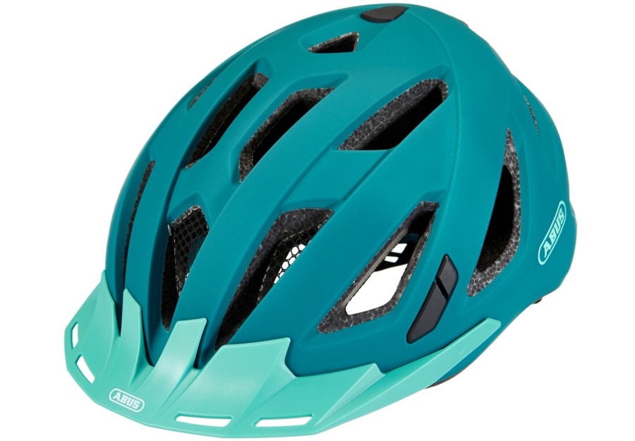 Trekking- & Cityhelme | ABUS Abus Urban-I 3.0 Helm Grun