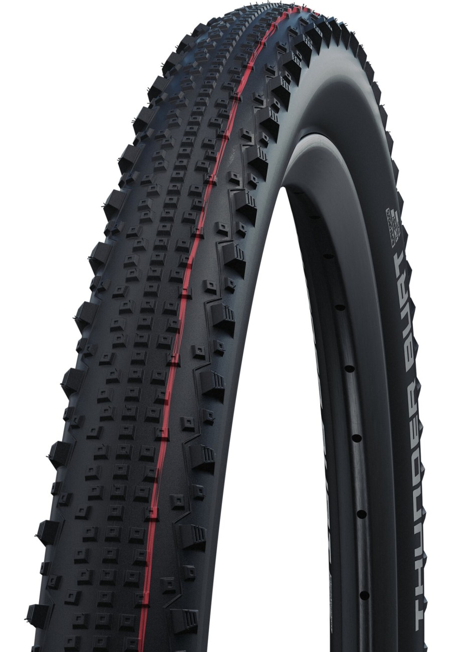 E-Bike Teile | SCHWALBE Schwalbe Thunder Burt Super Ground Evolution Faltreifen 27.5X2.10" Tle E-25 Addix Speed Schwarz