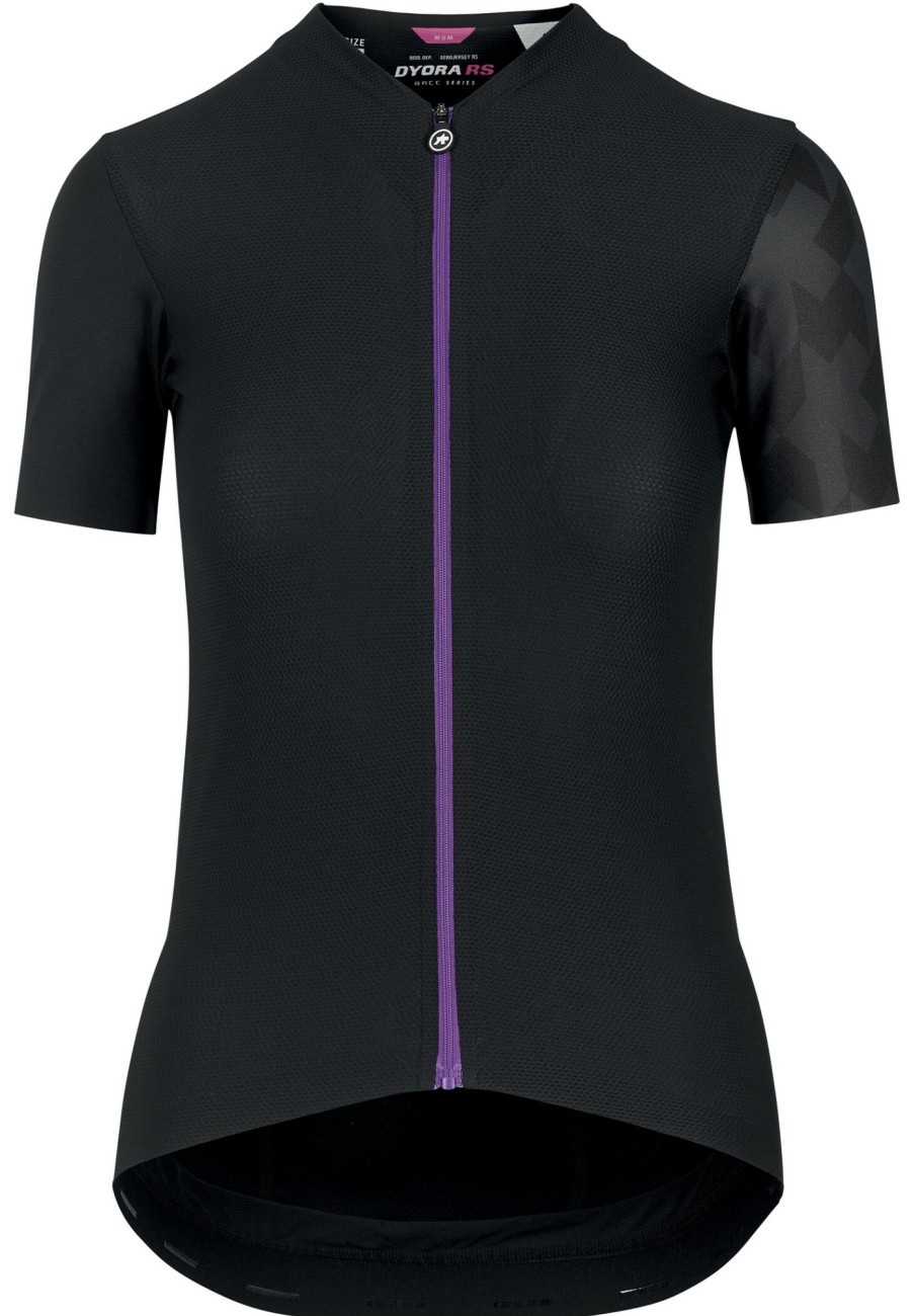 Trikots Kurzarm | ASSOS Assos Dyora Rs Sommer Kurzarm Trikot Damen Schwarz