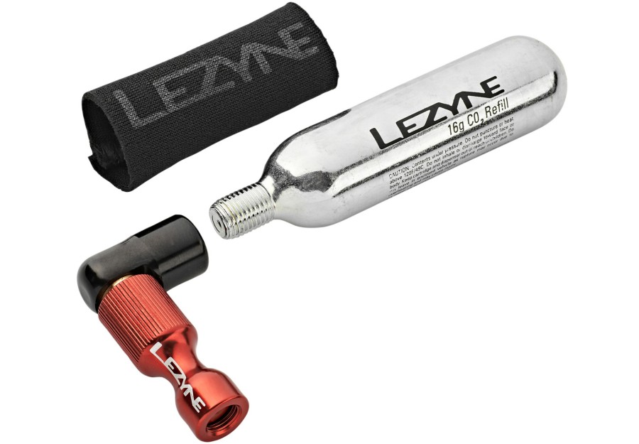 Pumpen | Lezyne Lezyne Trigger Drive Co2 Pumpe Rot/Schwarz