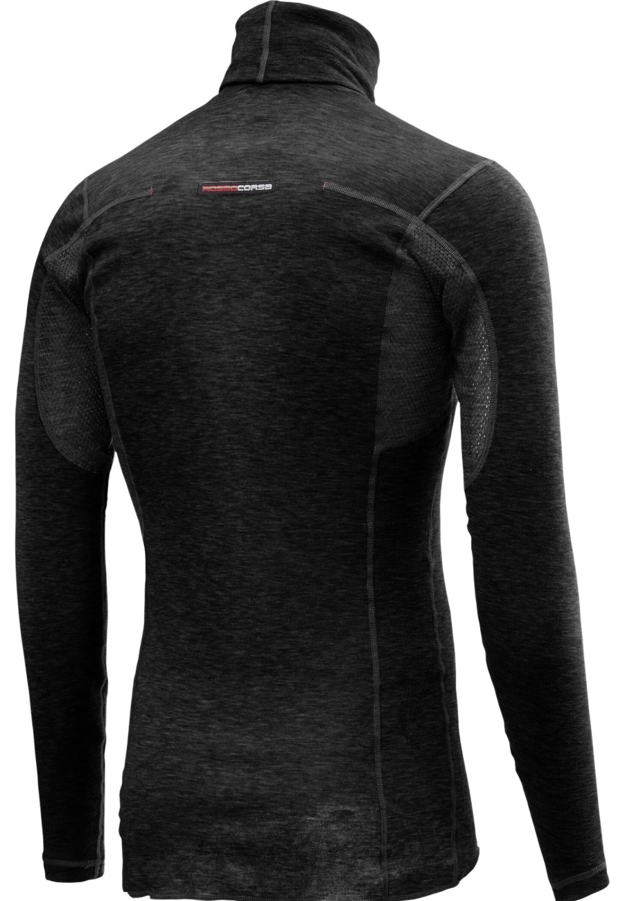 Langarm Shirts | Castelli Castelli Flanders Warm Nackenwarmer Herren Schwarz