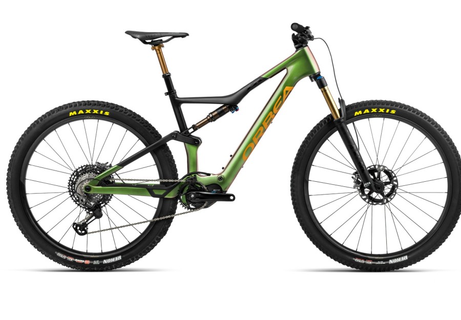 E-Mountainbikes | Orbea Orbea Rise M-Ltd Grun/Schwarz