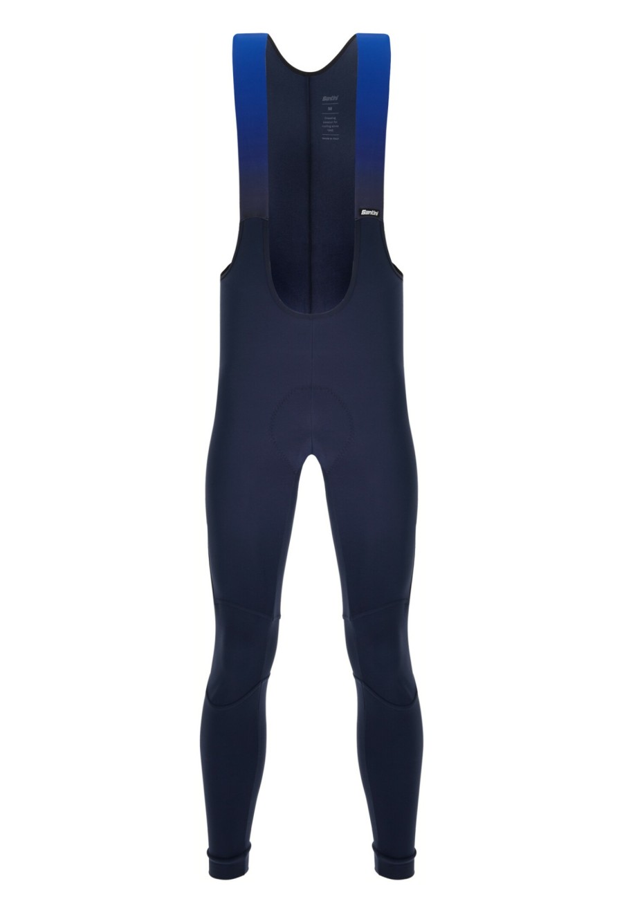 Hosen Lang | Santini Santini Prime Tragerhose Herren Blau