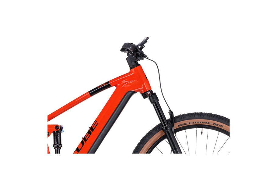 E-Mountainbikes | Cube Cube Stereo Hybrid 120 Race 625 Rot/Orange