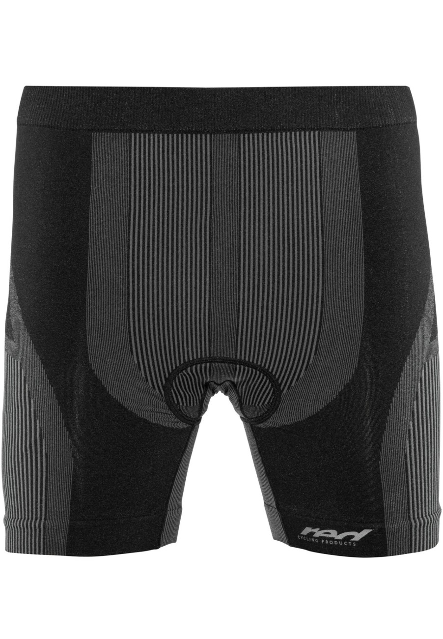 Gepolsterte Innenhosen | Red Cycling Products Red Cycling Products Seamless Bike Boxershorts Herren Schwarz