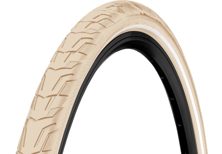 Reifen | Continental Continental Ride City Drahtreifen 28X1.75" E-25 Reflex Beige