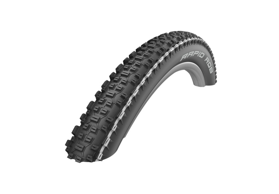 Reifen | SCHWALBE Schwalbe Rapid Rob Active Drahtreifen K-Guard Sbc 26X2.25" Schwarz