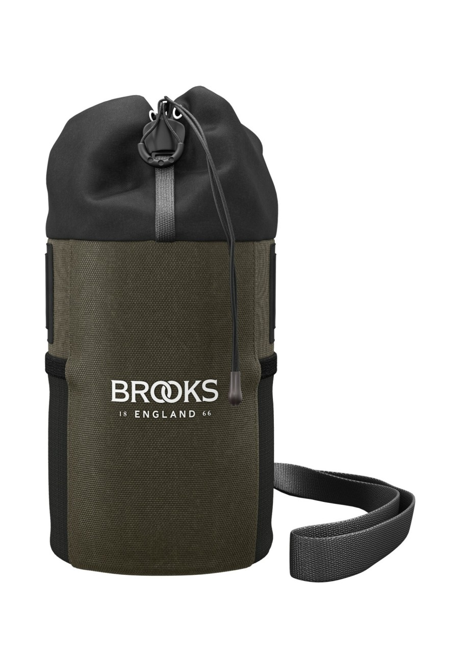 Taschen & Korbe | Brooks Brooks Scape Feed Pouch Lenkertasche Oliv/Schwarz