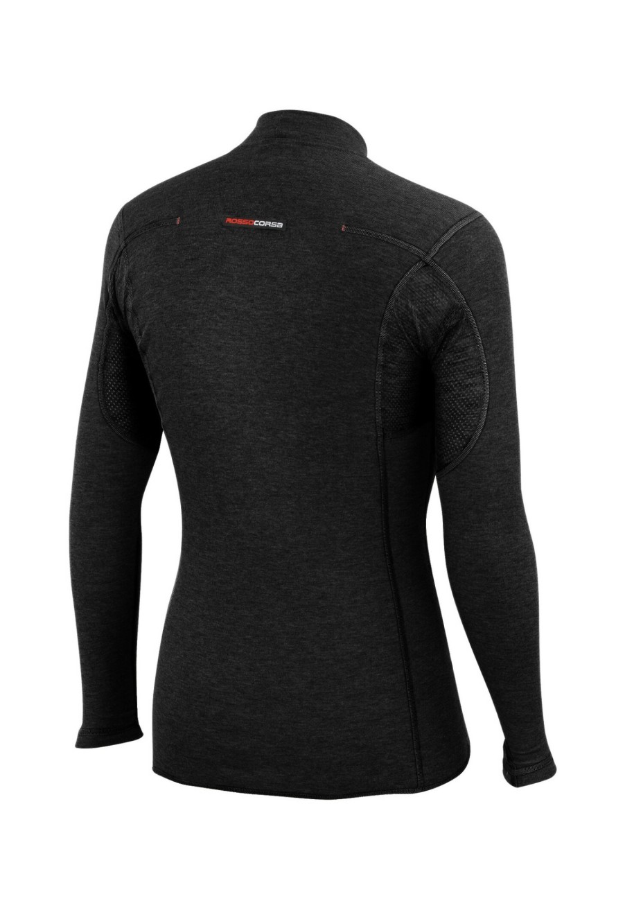 Langarm Shirts | Castelli Castelli Flanders Warm Langarm Baselayer Herren Schwarz