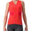 Rennrad Trikots | Castelli Castelli Anima 4 Kurzarm Trikot Damen Rot