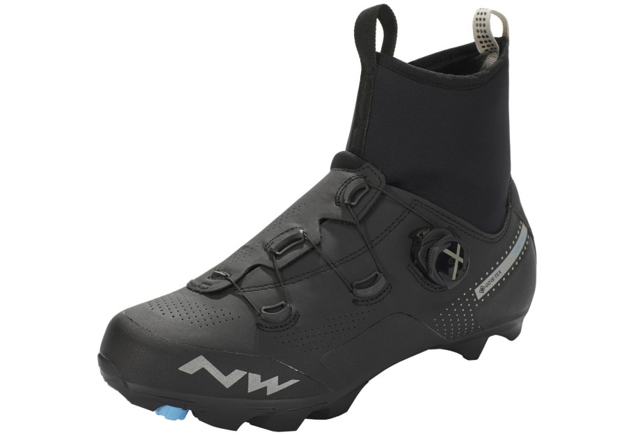 Rennradschuhe | Northwave Northwave Celsius Xc Arctic Gtx Mtb Schuhe Herren Schwarz