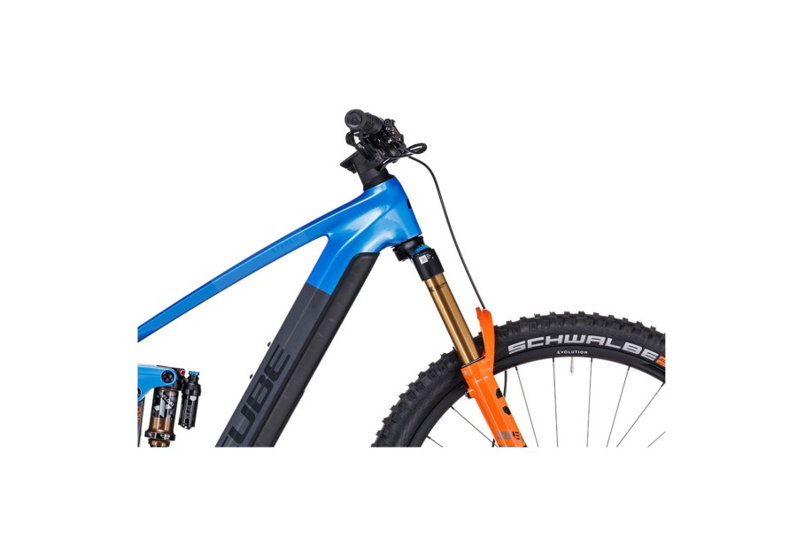 E-Mountainbikes | Cube Cube Stereo Hybrid 140 Hpc Actionteam 750 Silber