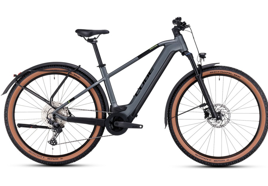 E-Mountainbikes | Cube Cube Reaction Hybrid Pro 625 Allroad Grau