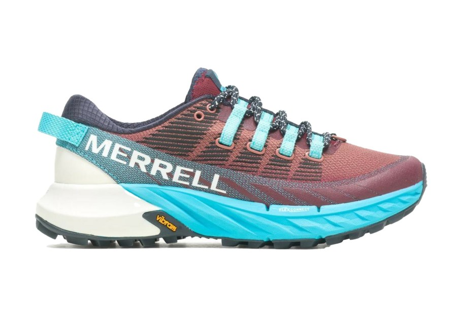 Laufschuhe | Merrell Merrell Agility Peak 4 Schuhe Damen Pink/Turkis