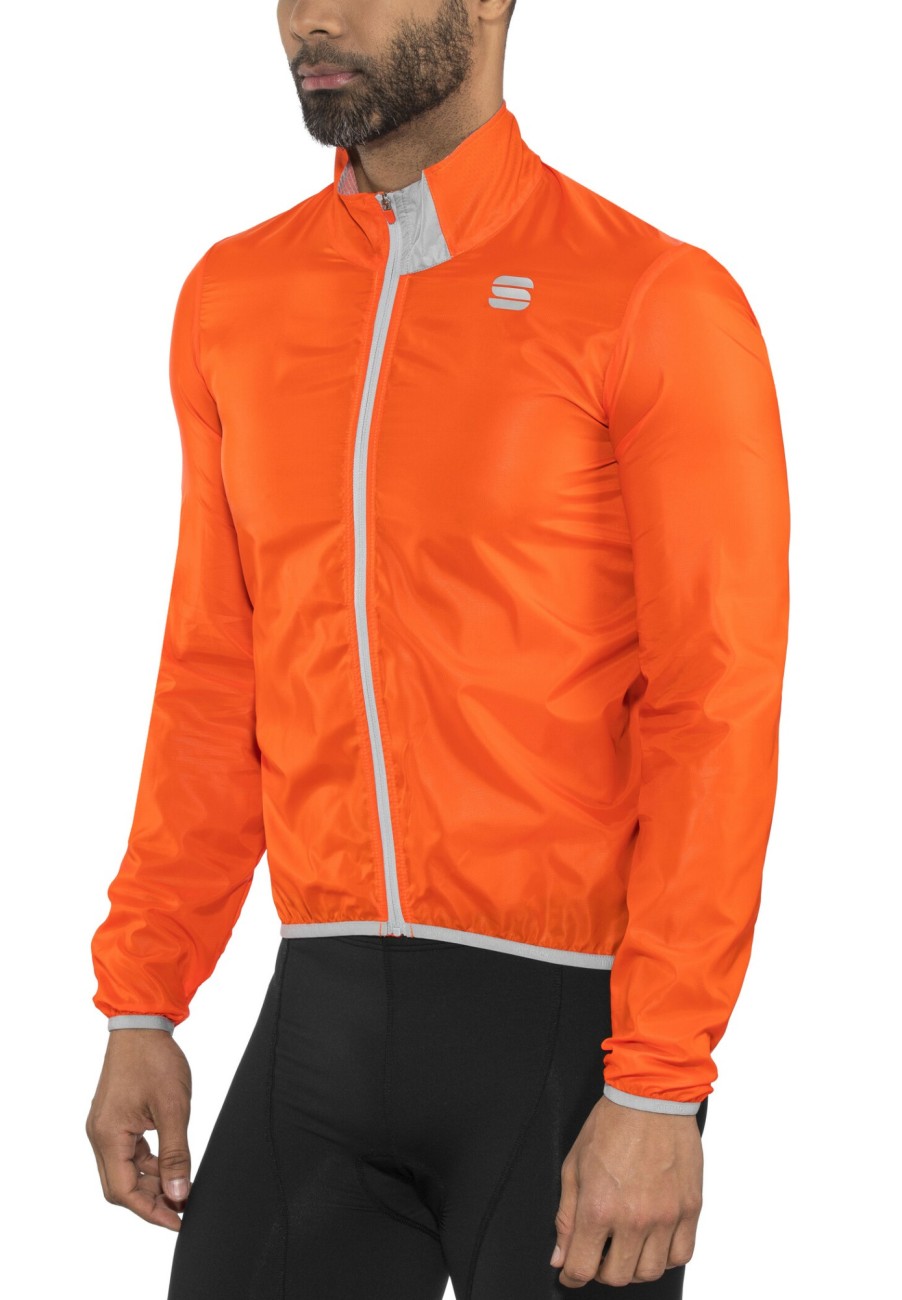 Rennradjacken | Sportful Sportful Hot Pack Easylight Jacke Herren Orange