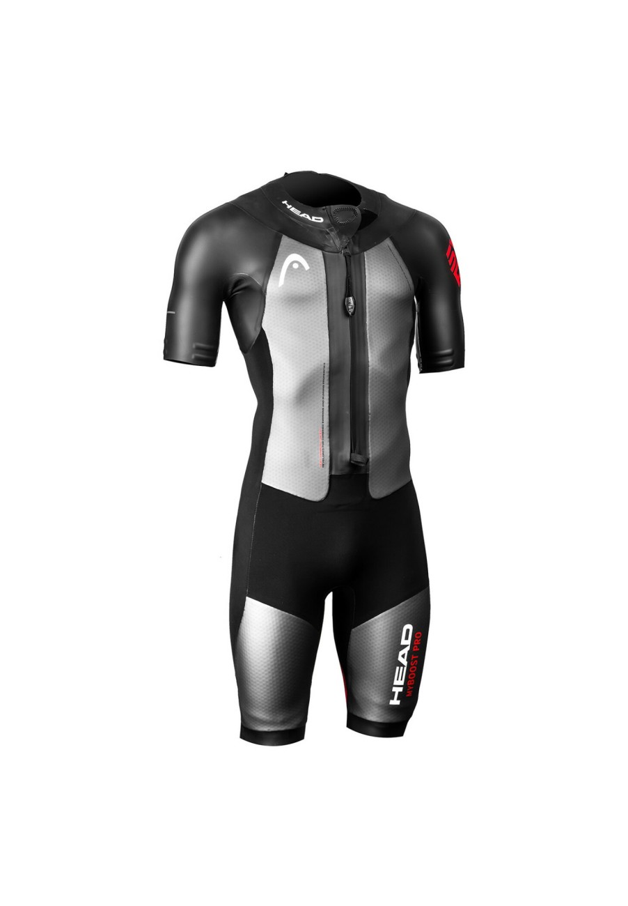 Schwimmbekleidung | Head Head Swimrun Myboost Pro Neoprenanzug Herren Schwarz/Silber