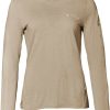 Streetwear | VAUDE Vaude Yaras Langarm Wollshirt Damen Beige