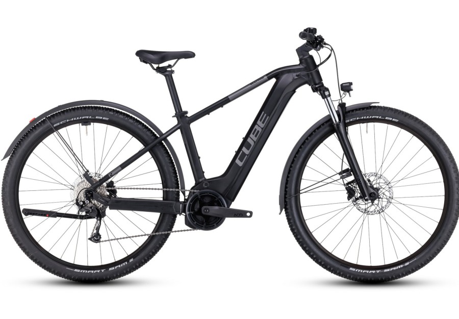 E-Mountainbikes | Cube Cube Reaction Hybrid Performance 500 Allroad Schwarz