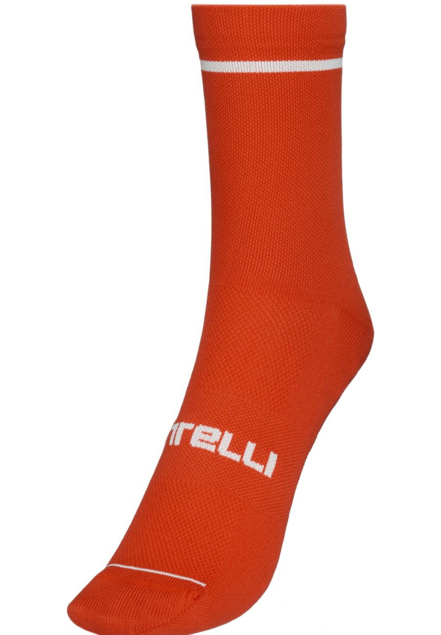 Socken | Castelli Castelli Entrata 13 Socken Rot